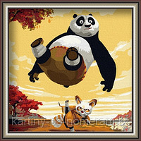 Картины по номерам - Алматы, "Кунг-фу панда"
