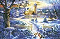 Картины по номерам - Алматы, "Красавица зима"