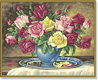 Картины по номерам - Алматы, "Розы для тебя"