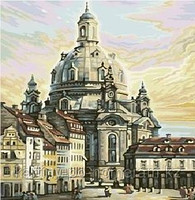 Картины по номерам - Алматы, "Женский монастырь в Дрездене"