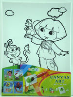Картины-раскраски для детей Алматы, Даша 30x40