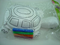 Игрушка-раскраска мягкая моющаяся "Черепашка", фото 1
